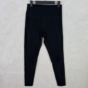 Girlfriend Collective High Rise Full Length Black Leggings Yoga Pants